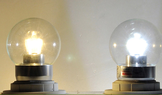The structure and principle of LED light
